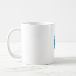 Kingfisher on a Reed Coffee Mug