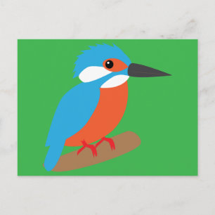 Kingfisher Postcard