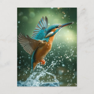 Kingfisher Postcard