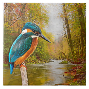 Kingfisher River Tile