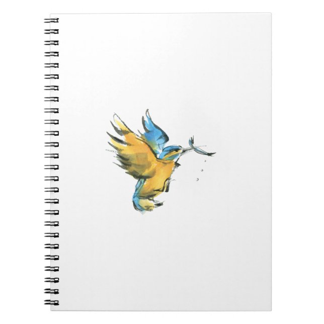 Kingfisher Spiral Notebook (Front)