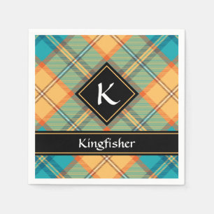 Kingfisher Tartan Napkins