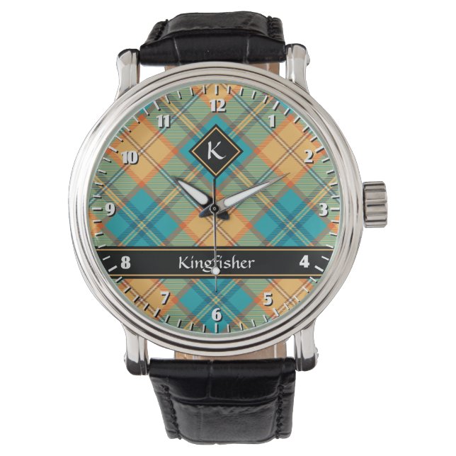 Kingfisher Tartan Watch (Front)