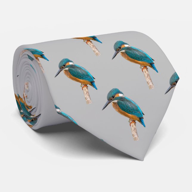 Kingfisher Tie (Rolled)