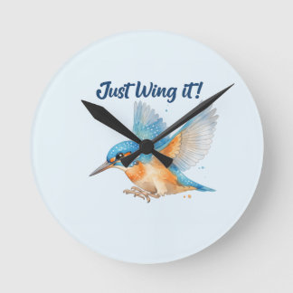 Kingfisher Wall Clock