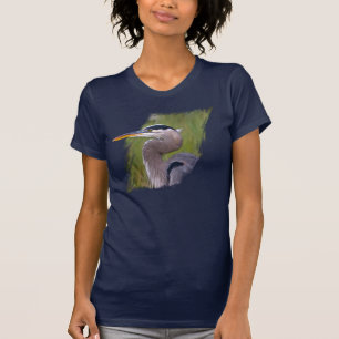 Kingly Blue Heron Shirt