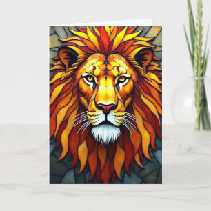 Kingly Fathers Day Mosaic Card