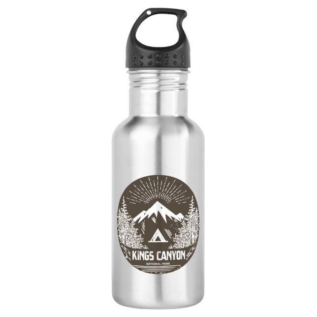 Kings Canyon National Park 532 Ml Water Bottle (Front)