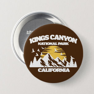 Kings Canyon National Park 7.5 Cm Round Badge