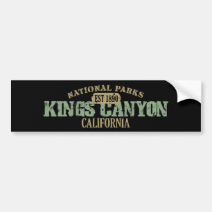 Kings Canyon National Park Bumper Sticker