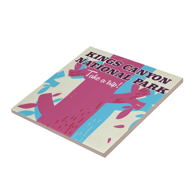 kings canyon national park, California poster Tile (Side)