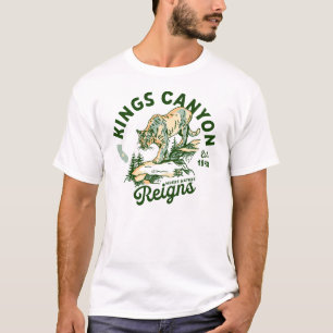 Kings Canyon National Park Cool Mountain Lion Gift T-Shirt