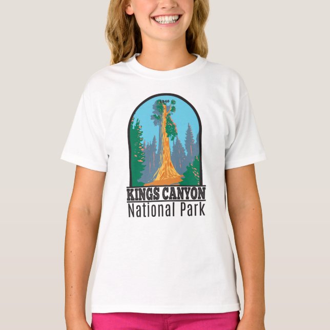 Kings Canyon National Park General Grant Tree T-Shirt (Front)