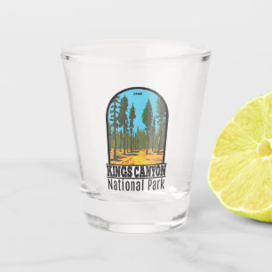 Kings Canyon National Park General Grant Vintage Shot Glass