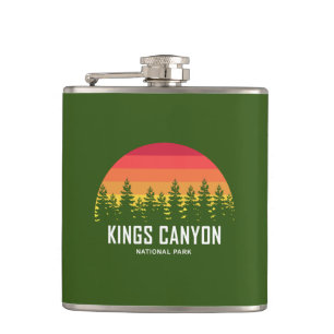 Kings Canyon National Park Hip Flask