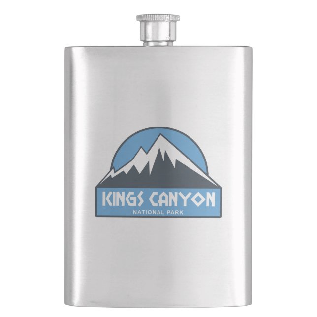 Kings Canyon National Park Hip Flask (Front)