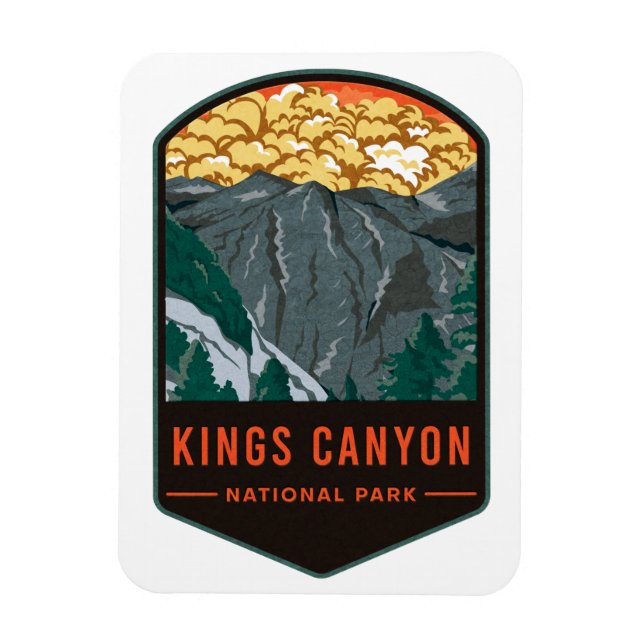 Kings Canyon National Park Magnet (Vertical)