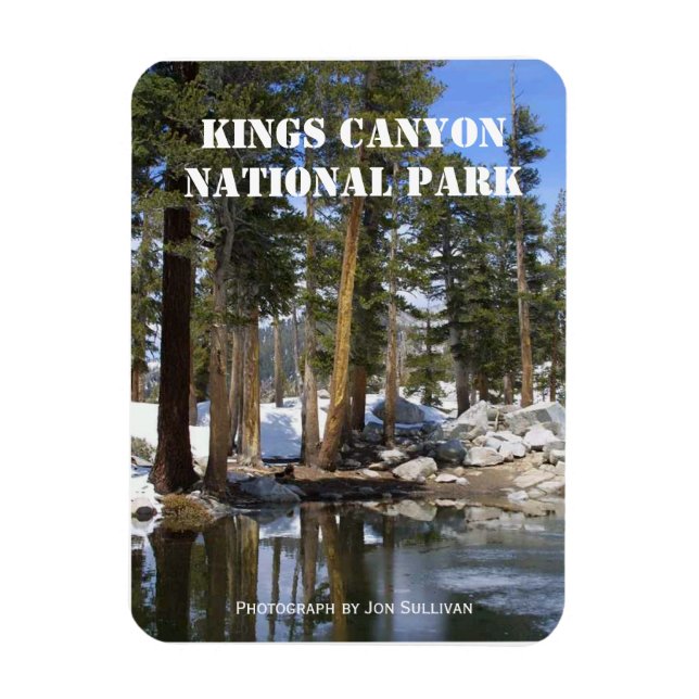 Kings Canyon National Park Magnet (Vertical)
