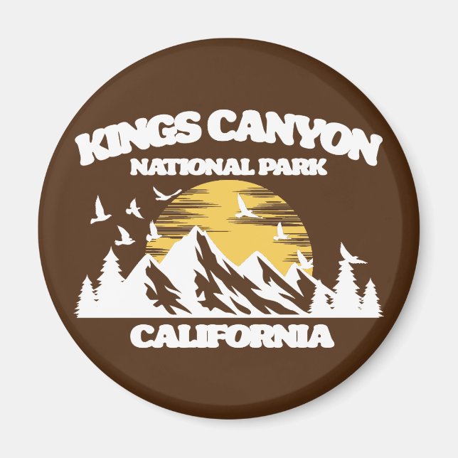 Kings Canyon National Park Magnet (Front)