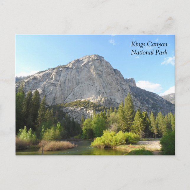 Kings Canyon National Park Postcard (Front)
