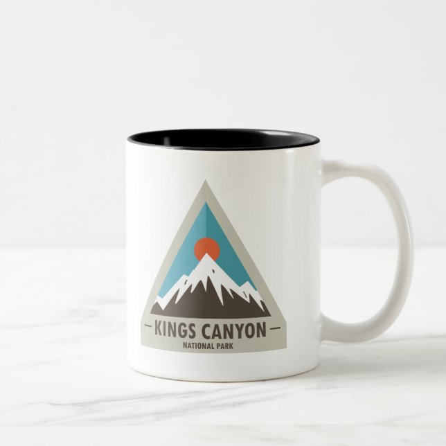 Kings Canyon National Park Two-Tone Coffee Mug (Right)
