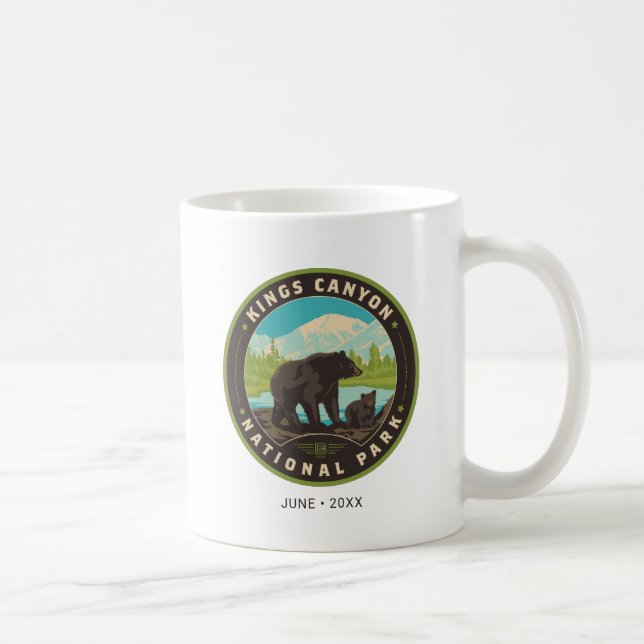 Kings Canyon National Parks Coffee Mug (Right)