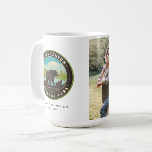 Kings Canyon National Parks Coffee Mug (Front Left)
