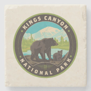 Kings Canyon National Parks Stone Coaster