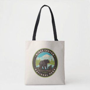 Kings Canyon National Parks Tote Bag
