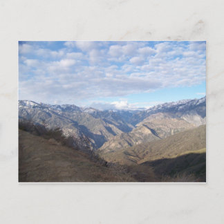 Kings Canyon Overlook Postcard
