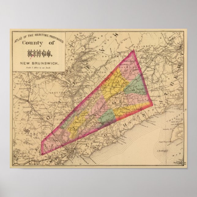 Kings Co, NB Poster (Front)