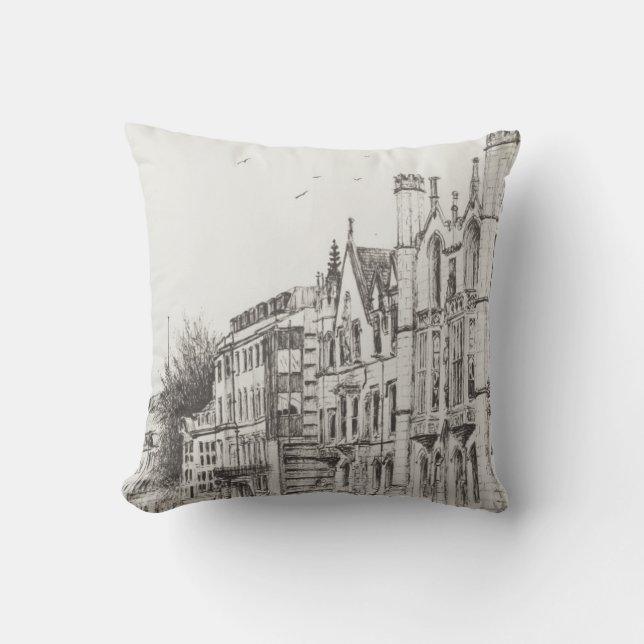 Kings College Cambridge 2007 Cushion (Front)