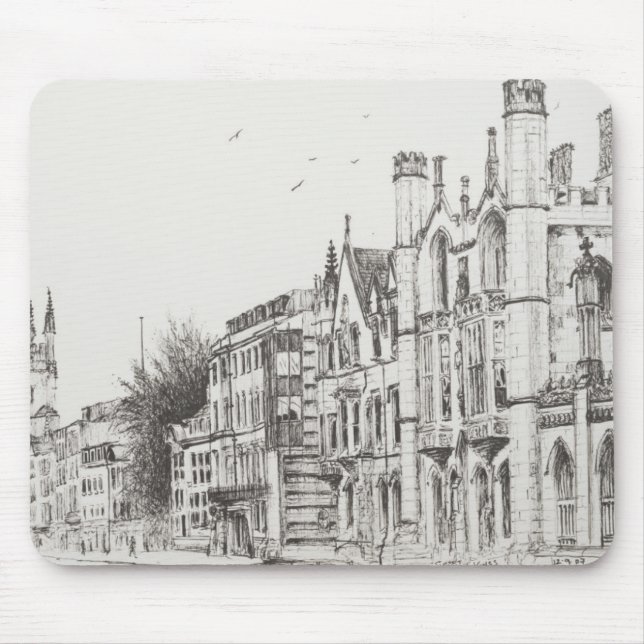 Kings College Cambridge 2007 Mouse Pad (Front)