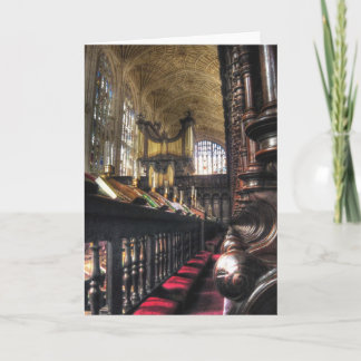 King's College Chapel ~ Cambridge, England Card