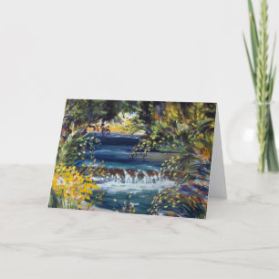 "Kings Creek" At Mt.Lassen Nationa Park Card