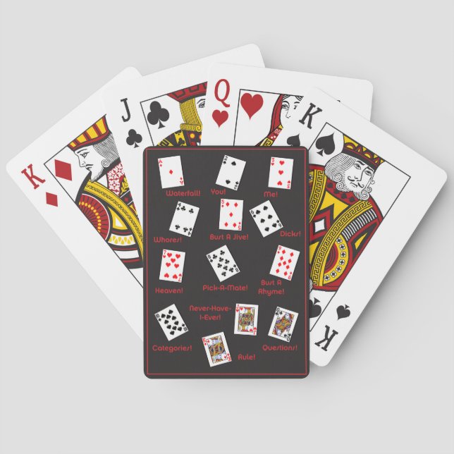Kings Cup Playing Cards (Back)