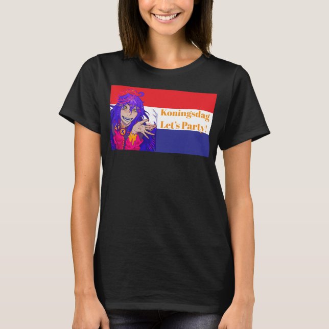 King's Day anime T-Shirt (Front)