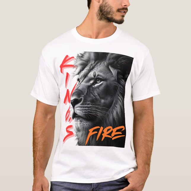 "KING'S FIRE" T-Shirt (Front)