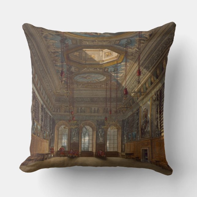 King's Guard Chamber, Windsor Castle, from 'Royal Cushion (Front)