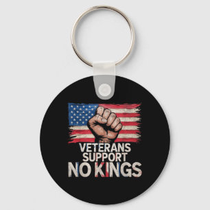 Kings in America Veterans Support Kings American Key Ring