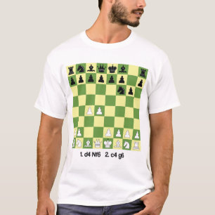 King's Indian Defence Chess Openings Shirt