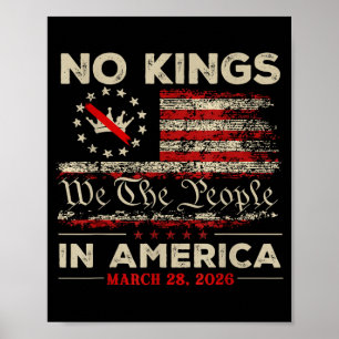 Kings march 28 2026 kings day vintage funny menKin Poster