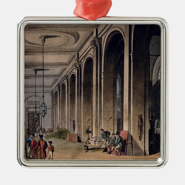 Kings Mews Metal Tree Decoration (Front)