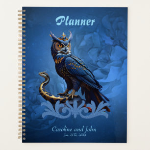 Kings of the skies and land, the majestic owl planner
