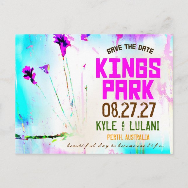KINGS PARK Destination Postcard (Front)