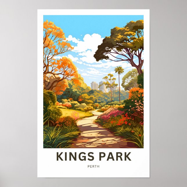 Kings Park Perth Travel Print (Front)