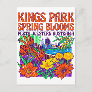 Kings Park Spring Blooms Perth Western Australia Postcard