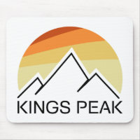 Kings Peak Utah Retro