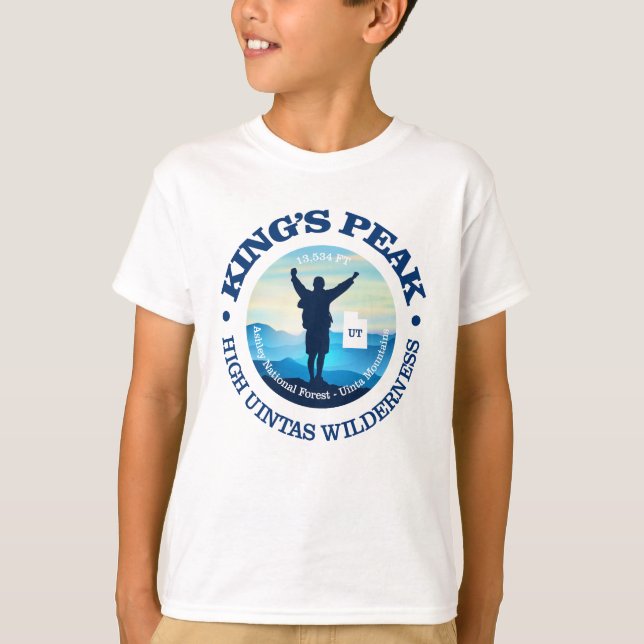 Kings Peak (V) T-Shirt (Front)