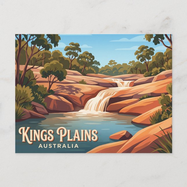 Kings Plains National Park Australia Postcard (Front)